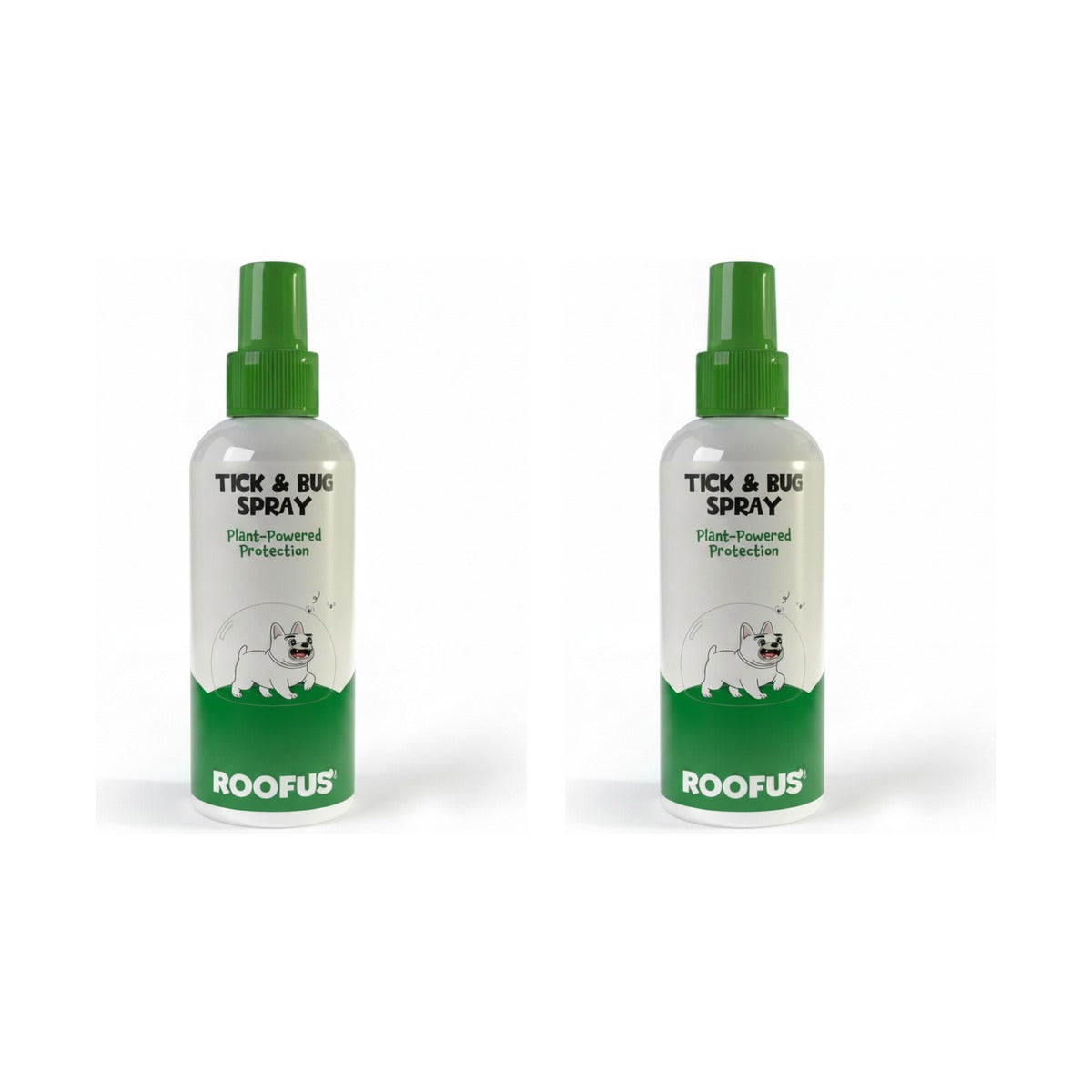 Roofus Tick & Bug Spray — 2 bottles
