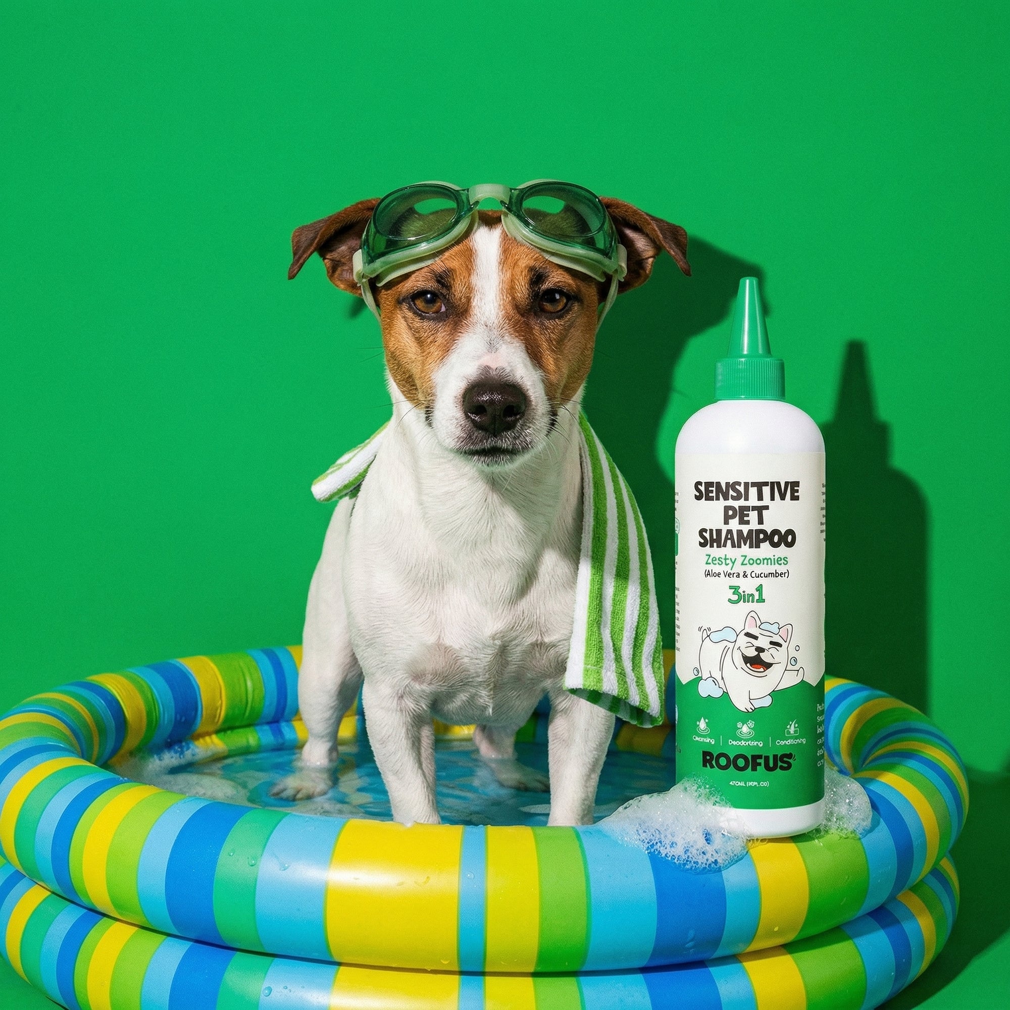 Pet Shampoo - Sensitive - With Built-in Nozzle