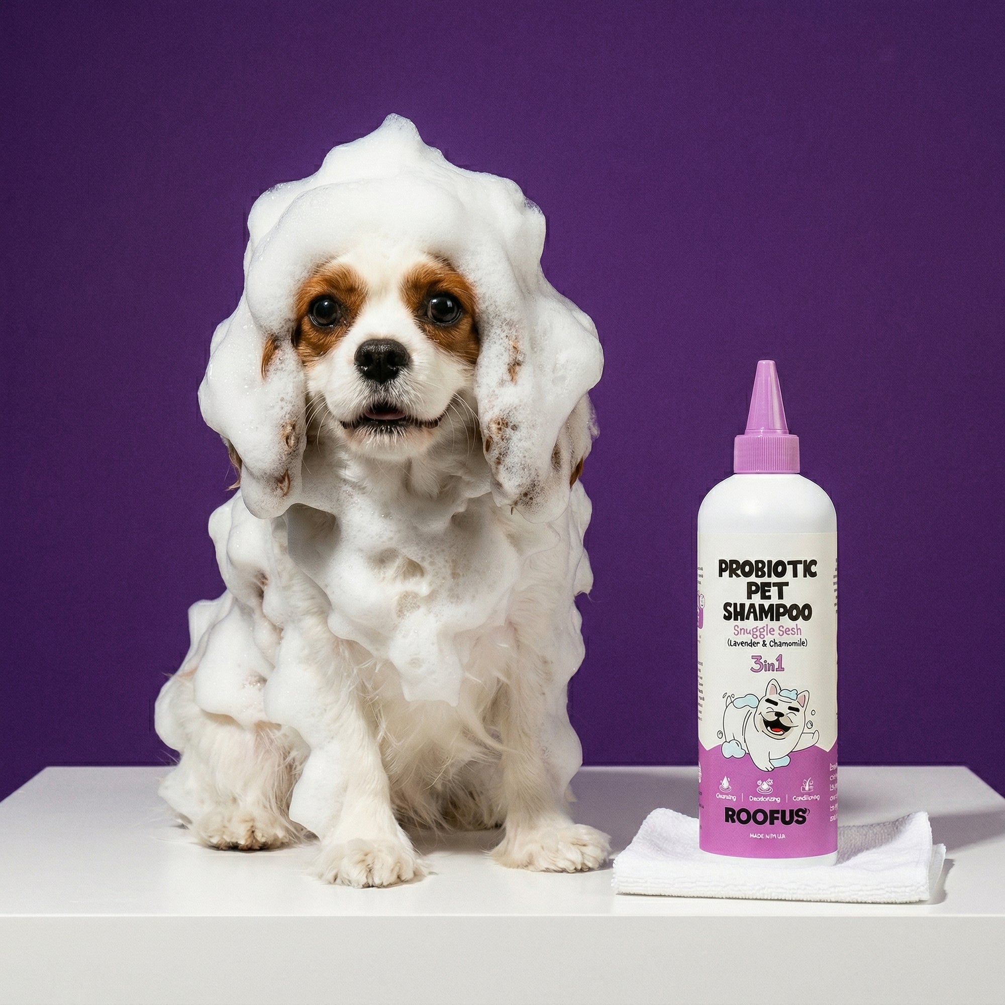 Pet Shampoo - Probiotic - With Built-in Nozzle