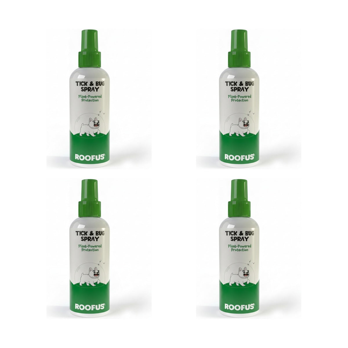 Roofus Tick & Bug Spray — 4 bottles