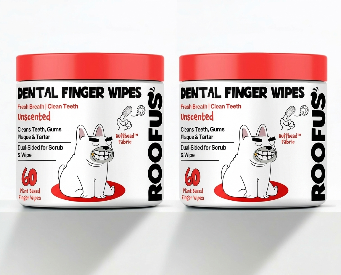 Dental Finger Wipes — 2 Canisters (Buy 1 Get 1 FREE)