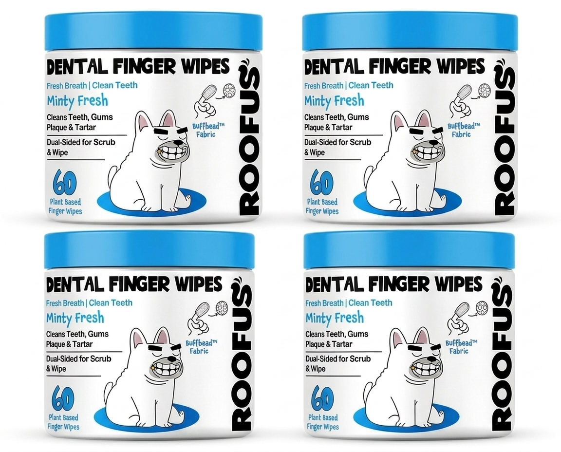 Dental Finger Wipes — 4 Canisters (Buy 2 Get 2 FREE)