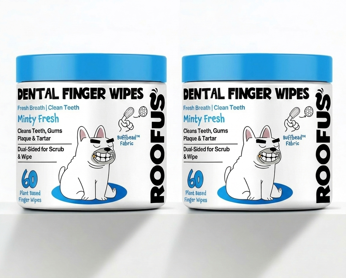 Dental Finger Wipes — 2 Canisters (Buy 1 Get 1 FREE)
