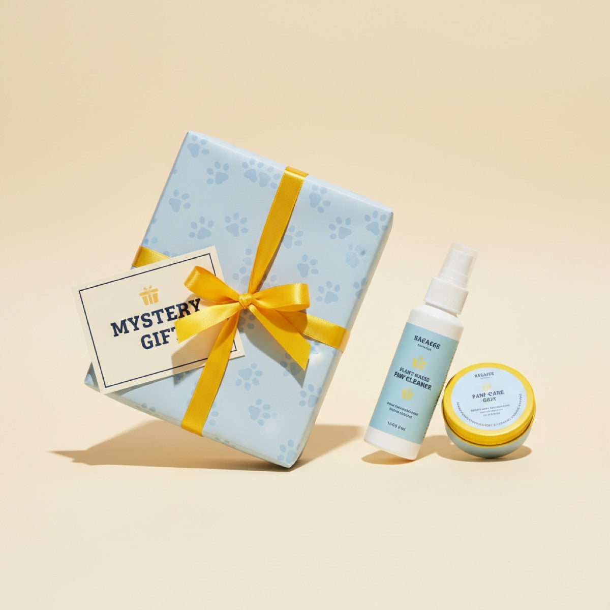Mystery Paw-Care Pack gift box